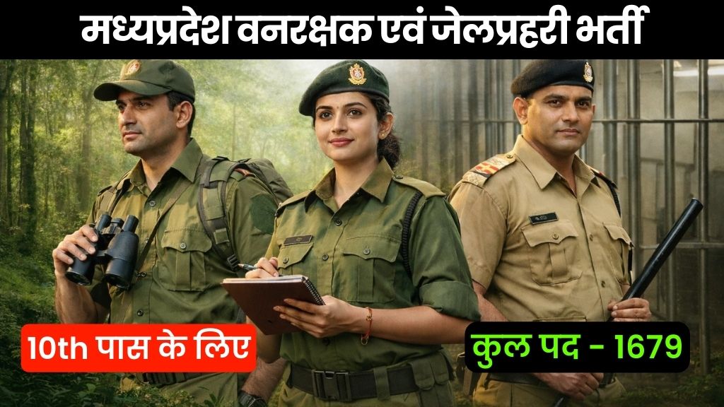 MP Forest Gourd and Jail Prahari Vacancy